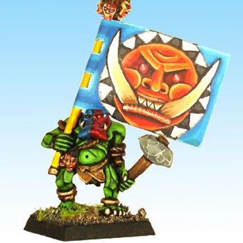 Orc standard bearer by Dark Art