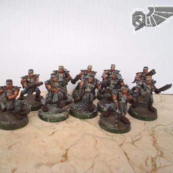 Plastic Necromunda Orlock gangers by Freddy Krueger H