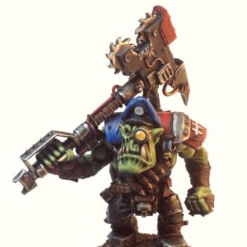 Bloodaxe Ork Nob by Jeff Vader