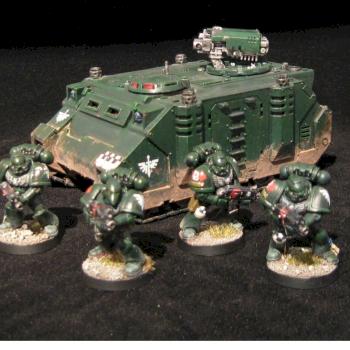 Dark Angels tactical squad by stphn shphrdayahoo.c