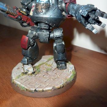 Grey Knights Contemptor Pattern Dreadnaught by Romizzi