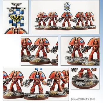 Rogue Trader Blood Angels Terminators Model I by Jaymorrats