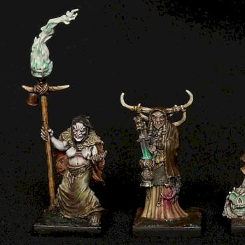 Vampire Counts Necromancers by GriffinPainting