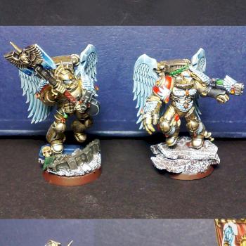 Blood Angels Sanguinary Guard - Guardia Sanguinaria Angeli Sanguinari by Fynus79