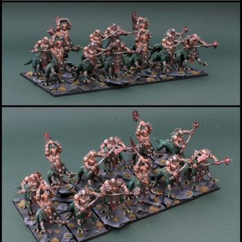 Dragon Ogres Linebreaker unit! by lono