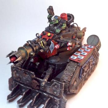 Ork looted wagon by Jeff Vader