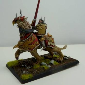 Empire - Demigryph Knight by Finhill_Figures