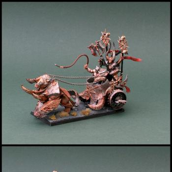 Warriors of Chaos - Gorebeast Chariot 2 by lono