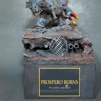 Prospero Burns - Space Wolf Cybot by Kyuss