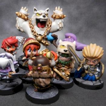 Super Dungeon Explore Heros by StillLifeMiniatures