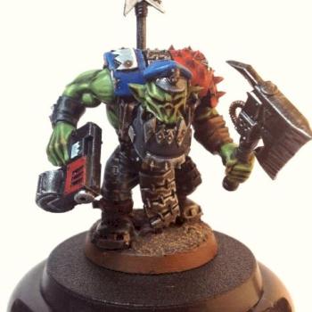 Bloodaxe Ork Nob by Jeff Vader