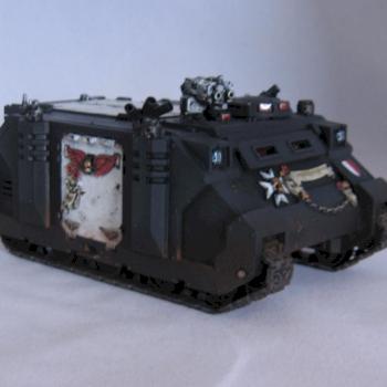 Black templar rhino (right side) by stphn shphrdayahoo.c