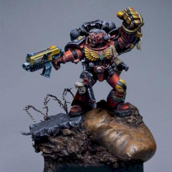 Blood Angels Captain - Games Day 2012 Limited by -jd-