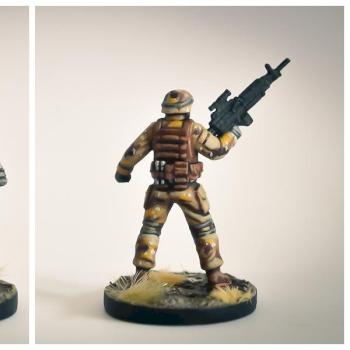 Mars Attacks - US Trooper #1 by bjwpainting