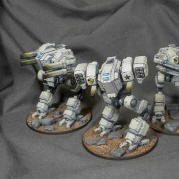 MechaFront Lynx Mechs. All configurations. by Tim from Tau of War