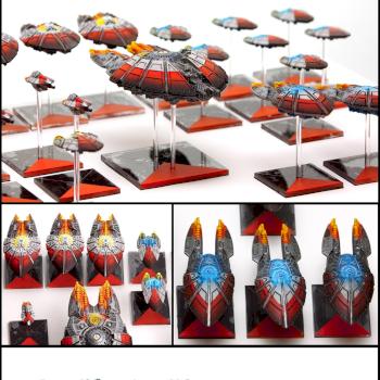 Firestorm Armada - The Directorate Patrol Fleet by AlandilLenard