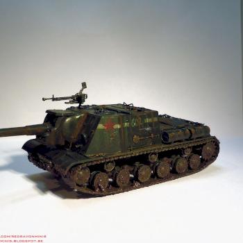 ISU-152 Russian Tank Destroyer by RedRavonMinis