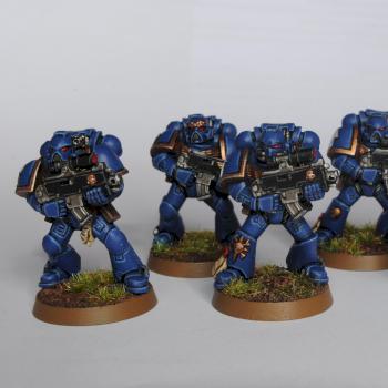 Ultramarines - tactical marines by WyssanWildheart