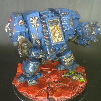 Ultramarine Dreadnought by Heldiar