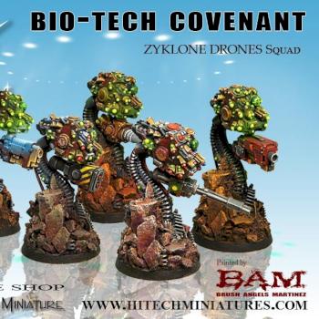 Zyklone Drones Squad by hitechminiatures2