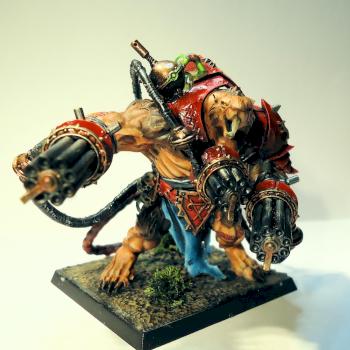 Skaven Stormfiend by RedRavonMinis