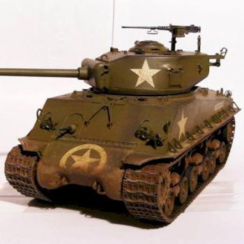 1/35th Sherman M4A3E8 (Tamiya) by rolling thunder