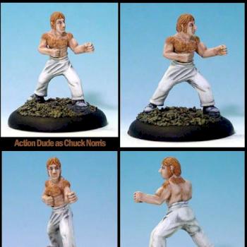 Chuck Norris from Return of the Dragon - Action Dude by xredmenacex