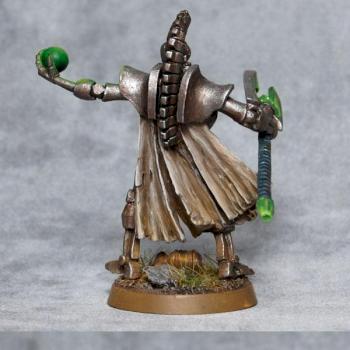 Necron Lord with Resurrection Orb by gimiak