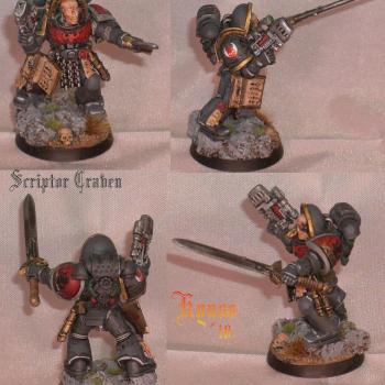 Space Marine Scriptor by Kyuss