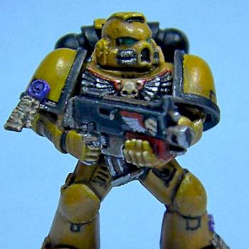 Space Marine Tactical marine by andres13