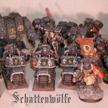 Space Marine Chapter: Schattenwölfe by Kyuss