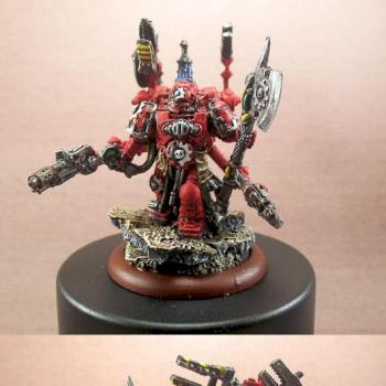 Blood Angels Tech Marine With Servo Harness by Home Of CadaveR