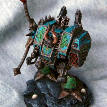 Alpha Legion dreadnought (from AoBR) by Spongeboss Uru