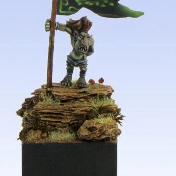 Goblin Standard Bearer by smok