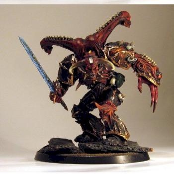 Chaos Daemon Prince WIP by kabaddon