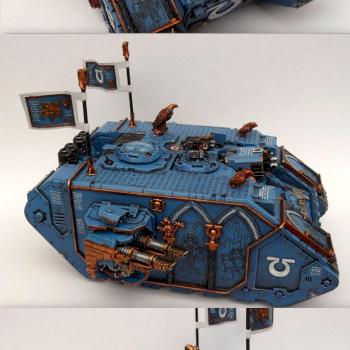 Marneus Calgar Landraider by Faenwulf