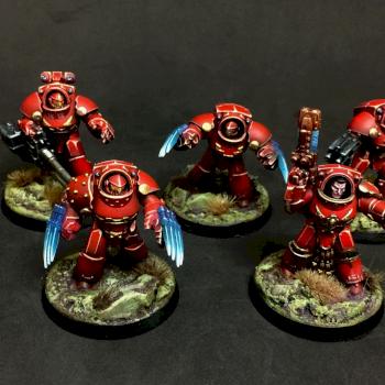 Tartaros terminators Squad, Horus Heresy by Jorko