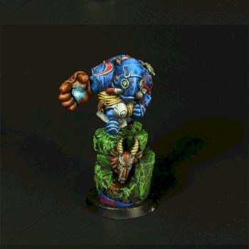 Space Boar Dwarf Assault Librarian (Cubs 2016 World Series Tribute) by HodRod