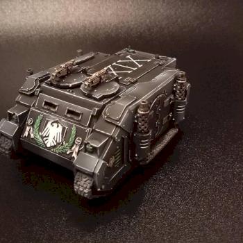 Warhammer30k HH Raven Guard Rhino by Sova