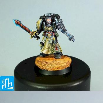 Jensus Natorian Deathwatch Librarian by HooY