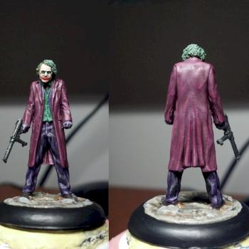 Joker Heath Ledger 2016 Hand Painted Miniature Knight Models Hand Painted by BiggiesMinis by Biggiesminis