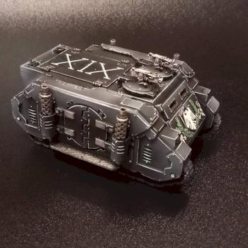 Warhammer30k HH Raven Guard Rhino by Sova