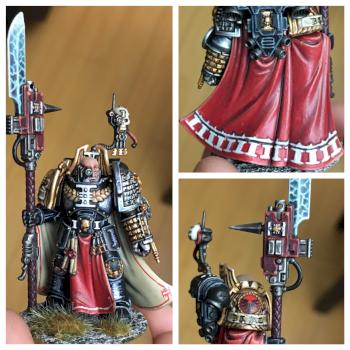 Deathwatch Watch Master from the Blood Angels chapter by DarianZG