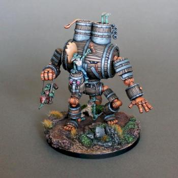 Malifaux Nightmare Whiskey Golem by annexation