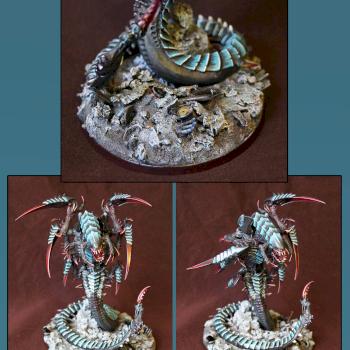 Trygon - Tyranid - First painted figurine 2 by xyz