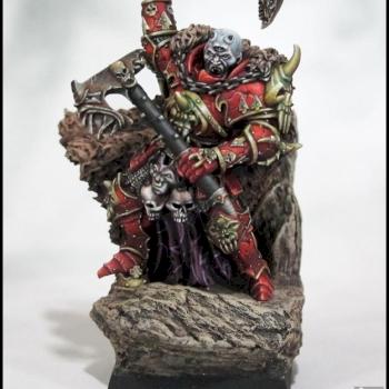 Lord of Chaos with axe and hammer by Thor-Modelling