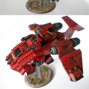 Blood Angels - Stormraven by Pirexian