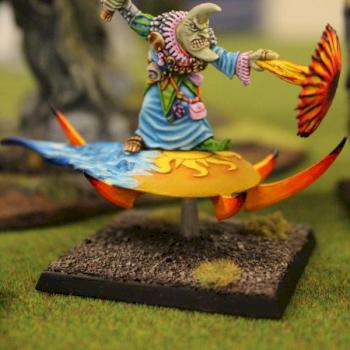 Tzeentch Lord on Disc by grunts1175