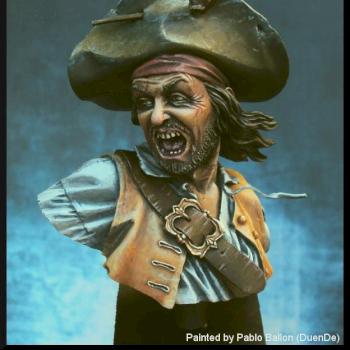 Pirate Bust by Maldito Duende