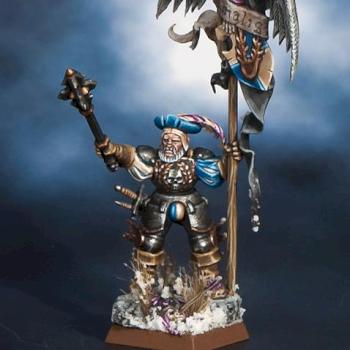 Empire battle standard bearer by Gwinn